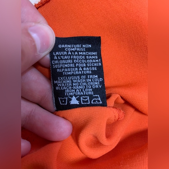 Orange long sleeve blouse from Mandee - Picture 14 of 16